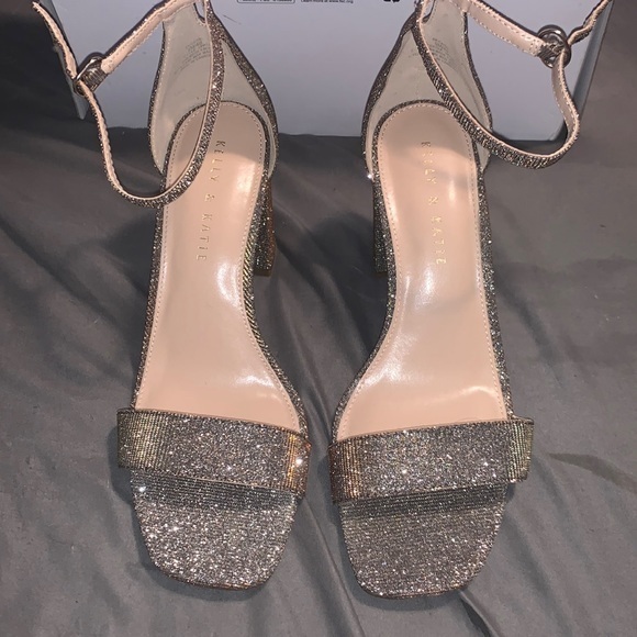 Kelly & Katie Shoes - Kelly and Katie open toe heel. Size 9